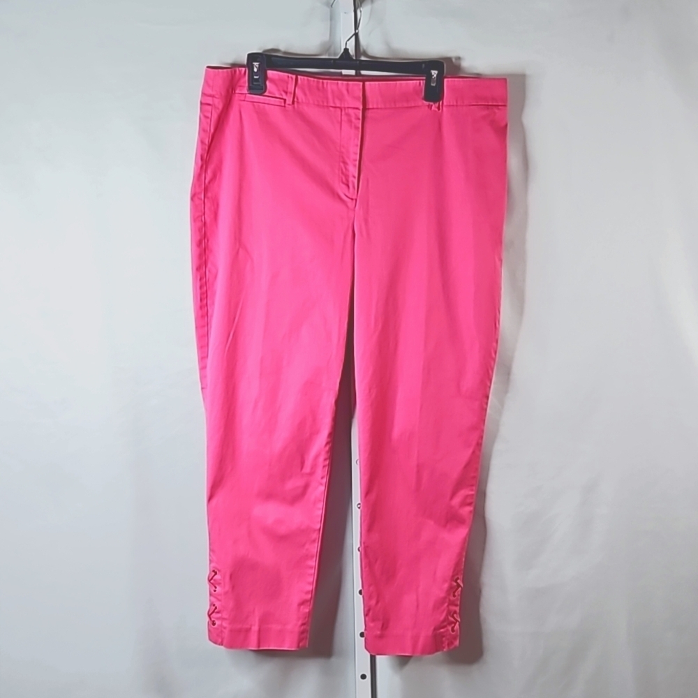 Talbots Pink Capris Size 16